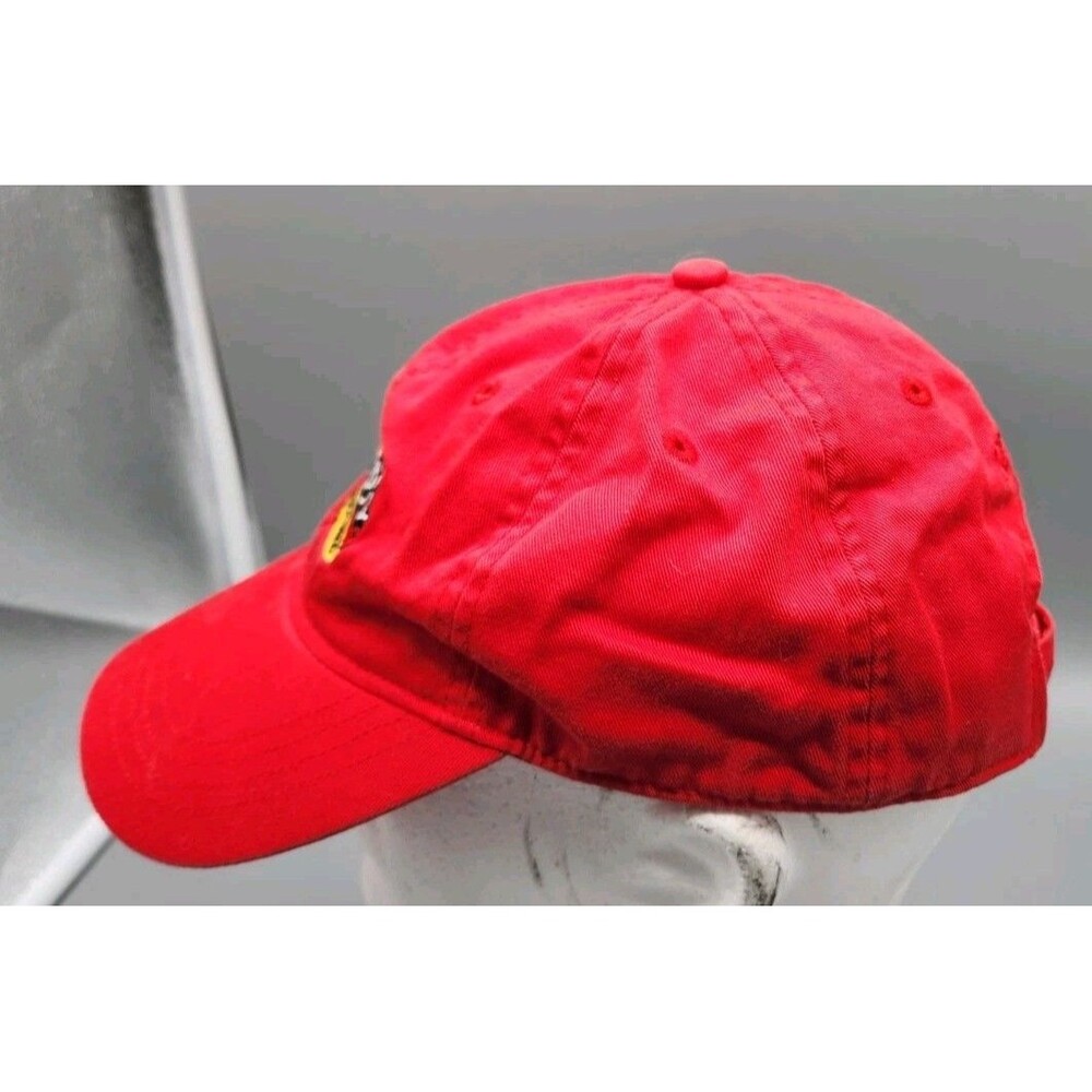 Raising Canes Chicken Fingers One Love Crew Cap Hat Employee Adjustable One Size - Picture 4 of 15